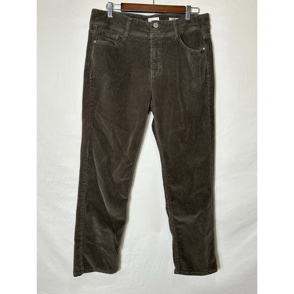 Angels Forever Young Women's Everflex Curvy Straight Mid Rise Corduroy Size 14 - Picture 1 of 4